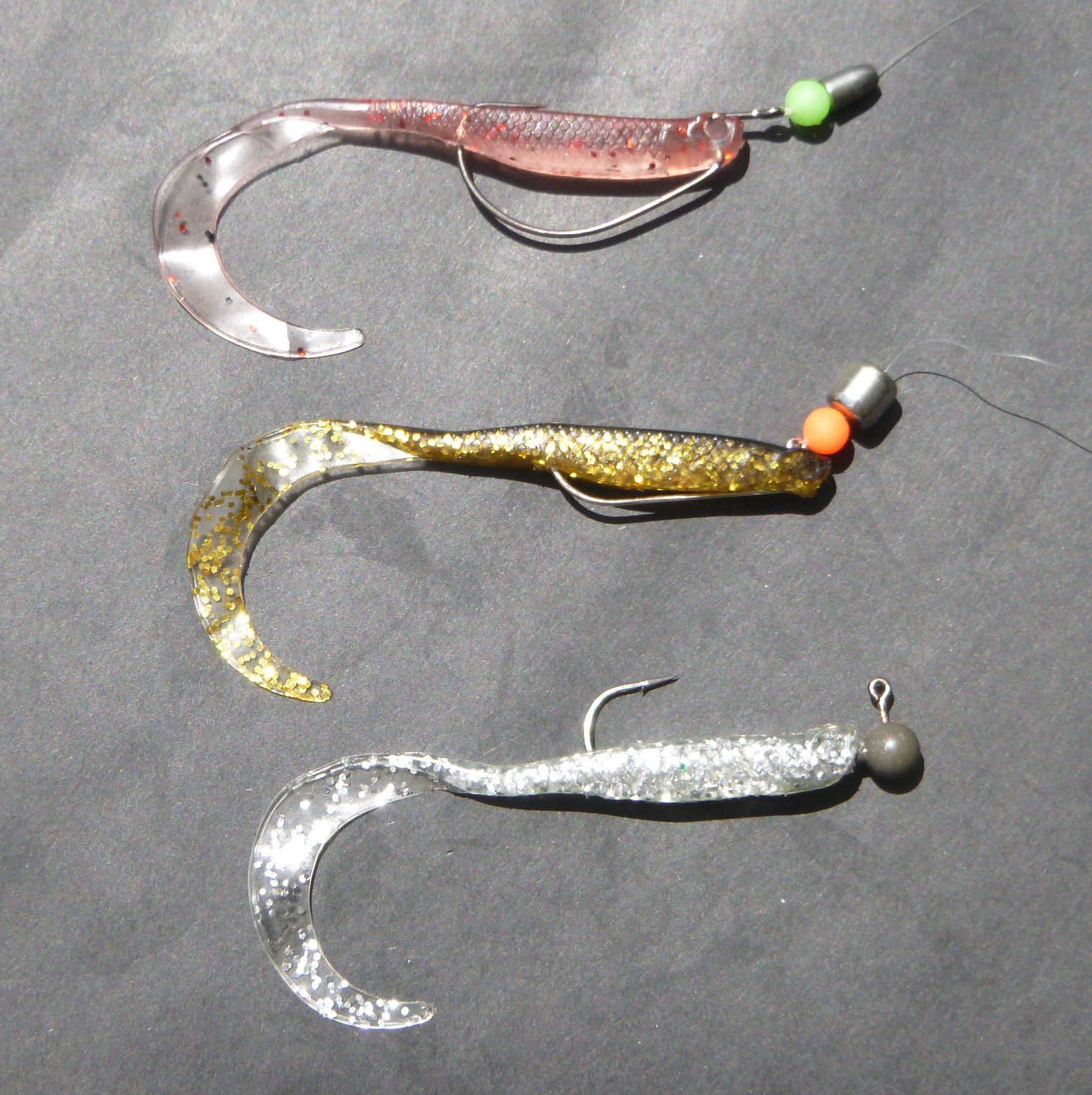 Dropper type Bait Rigs and Weedless soft plastic Rigs are essentially